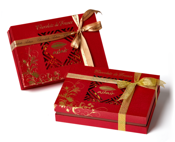 Box of 7 types of chocolate (500g)